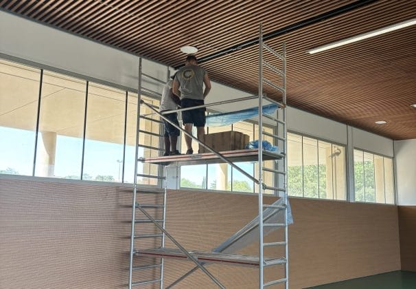 pose rideau electrique