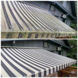 Nettoyage de store banne